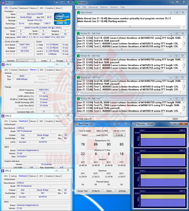 5400 prime 1 ASUS MATRIX GTX 580 PLATINUM Review