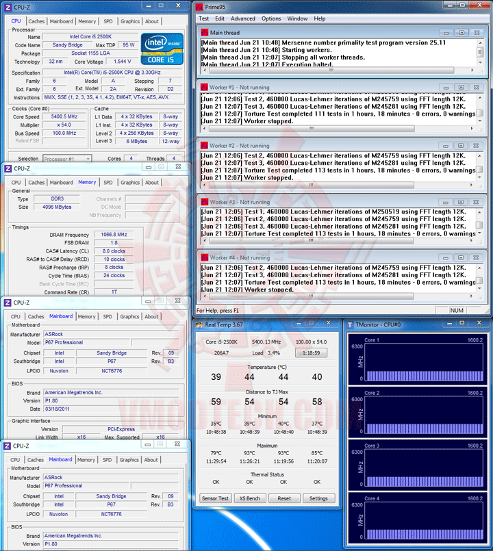 5400 prime 2 ASUS MATRIX GTX 580 PLATINUM Review