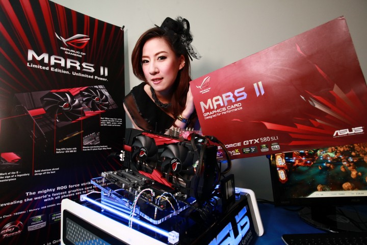 mars ii 720x480 เอซุส แนะนำ การ์ดจอ MARS II ลิมิเต็ดเอ็ดดิชั่น พร้อมขุมพลังที่เร็วและแรงที่สุดในโลก