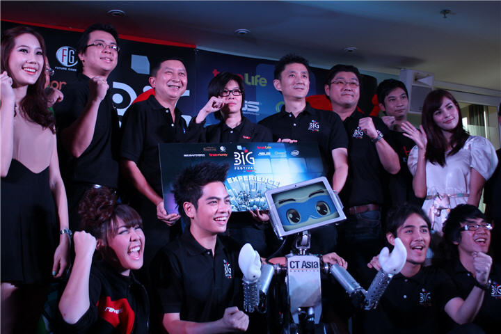 asus big fest2 เอซุส จับมือ ทรู ส่งเสริมอุตสาหกรรมเกมและเทคโนโลยี จัดงาน Bangkok International Game Festival 2011 (BIG Festival)