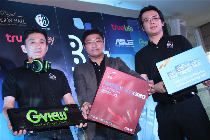 asus big fest5 เอซุส จับมือ ทรู ส่งเสริมอุตสาหกรรมเกมและเทคโนโลยี จัดงาน Bangkok International Game Festival 2011 (BIG Festival)