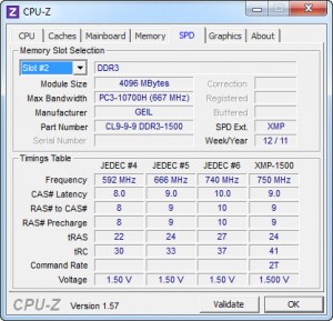 cpuz4 300x289 GEIL Enhance Plus PC3 12000 1500MHz