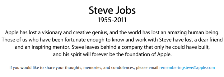 steve jobs 2 Steve Jobs ถึงแก่กรรมแล้วด้วยโรคมะเร็งในวัย 56 ปี (1955 2011)