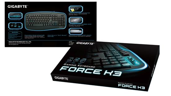 image003 GIGABYTE Launches Force K3 Gaming Keyboard