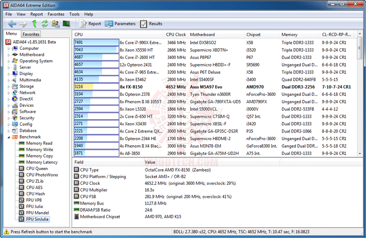 ev10 ASUS M5A97 EVO Review with FX 8150 Processor