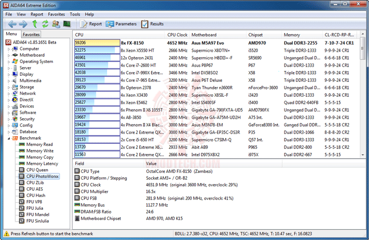 ev3 ASUS M5A97 EVO Review with FX 8150 Processor