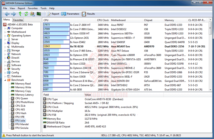 ev8 ASUS M5A97 EVO Review with FX 8150 Processor