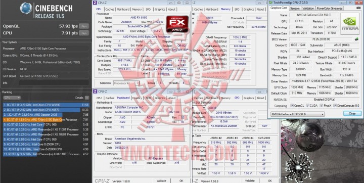 cinebench 115 720x362 ASUS SABERTOOTH 990FX Motherboard Review