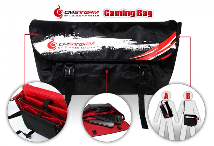 cm storm gaming bag 720x492 2 กิจกรรมเด็ดจาก CM Storm สุดยอดอุปกรณ์เกมมิ่งที่คุณต้องมีในบ้านของคุณ