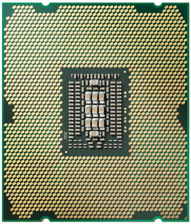 sandy bridge e back shr 614x720 Intel Core i7 3960X the first 6 cores Sandy Bridge processor