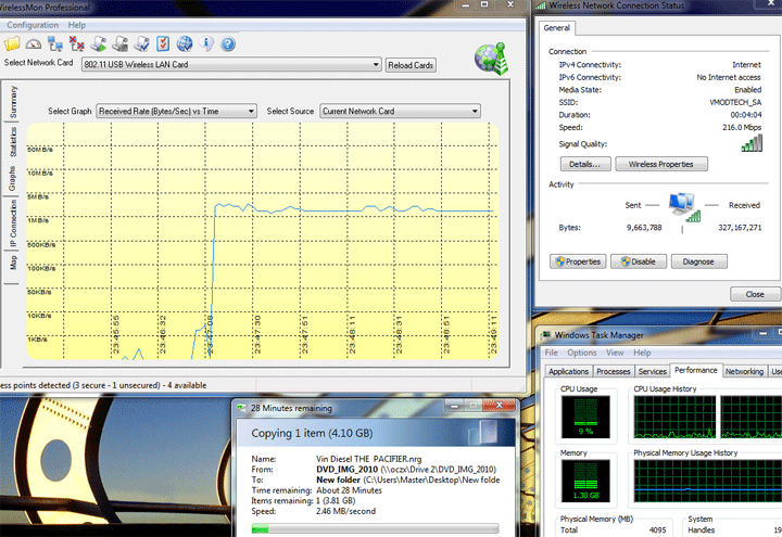 026 Tenda W300D Wireless N ADSL2+ Rounter