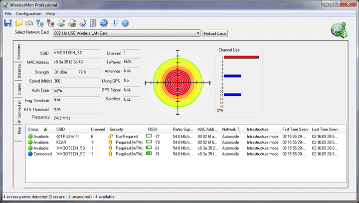 001 Tenda W301A 300Mbps Wireless N Access Point