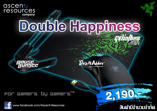 ascenti double happiness new Ascenti Resources จัดหนักกับสุดยอดโปรโมชั่นแห่งปี Ascenti Double Happiness