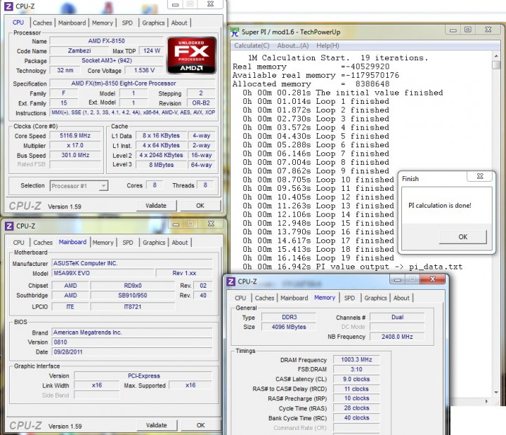 pi51 Asus M5A99XEvo Motherboard AM3+ Review