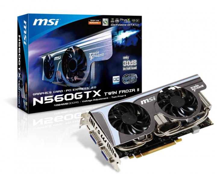 msi n560gtx twin frozr ii oc 720x576 MSI ร่วมกับ 3DMark จัดการแข่งขันโอเวอร์คล็อก ภายใต้ชื่อภาระกิจ Operation Overclock