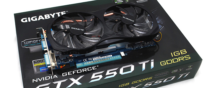 main GIGABYTE GeForce GTX550 Ti WINDFORCE 2X