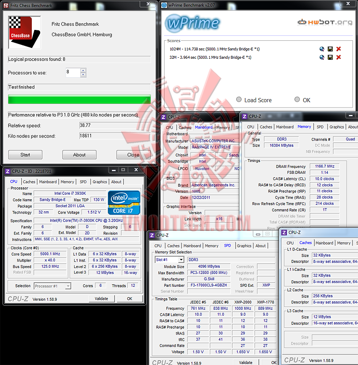 generalbench ASUS RAMPAGE IV EXTREME LGA 2011 Motherboard