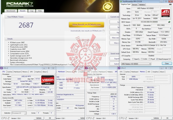 pcmark 7 720x502 msi A75MA G55 Review