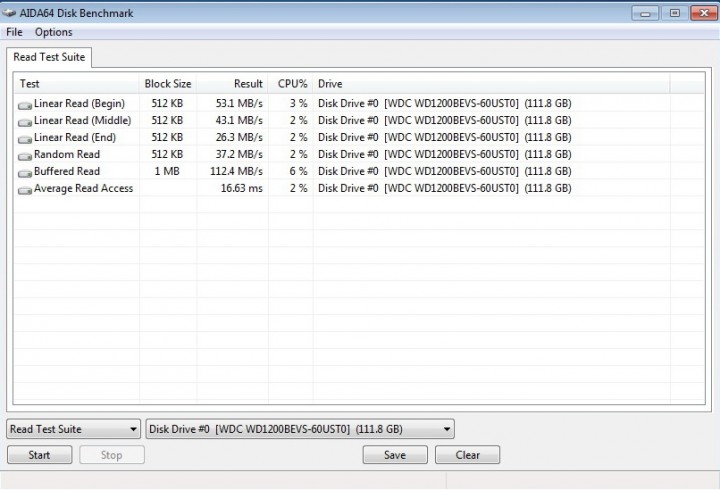 aida wd2 720x490 OCZ OCTANE SSD128GB SATA 2.0  Review