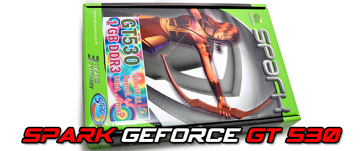 spark geforce gt 530 Spark Geforce GT530 1GB DDR3 Review