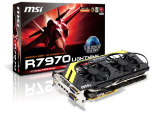 image003 MSI ประกาศเปิดตัวกราฟิกการ์ดรุ่นใหม่ R7970 Lightning ที่มาพร้อมโครงสร้าง Unlocked ภาค จ่ายไฟแบบดิจิตอล เพื่อให้หลุดพ้นข้อจำกัดในการโอเวอร์คล็อก และเพิ่มประสิทธิภาพของภาคจ่ายไฟให้เป็นการ์ดที่รองรับการโอเวอร์คล็อกอย่าง แท้จริง