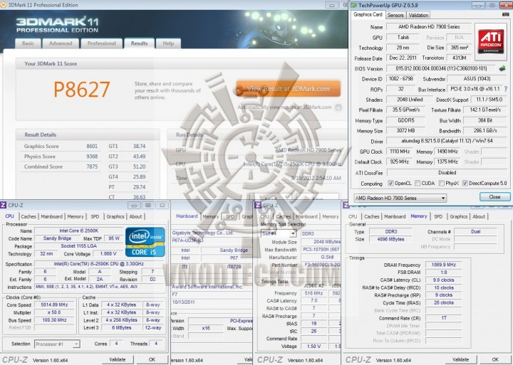 11 1110 720x513 ASUS AMD Radeon HD7970 Review