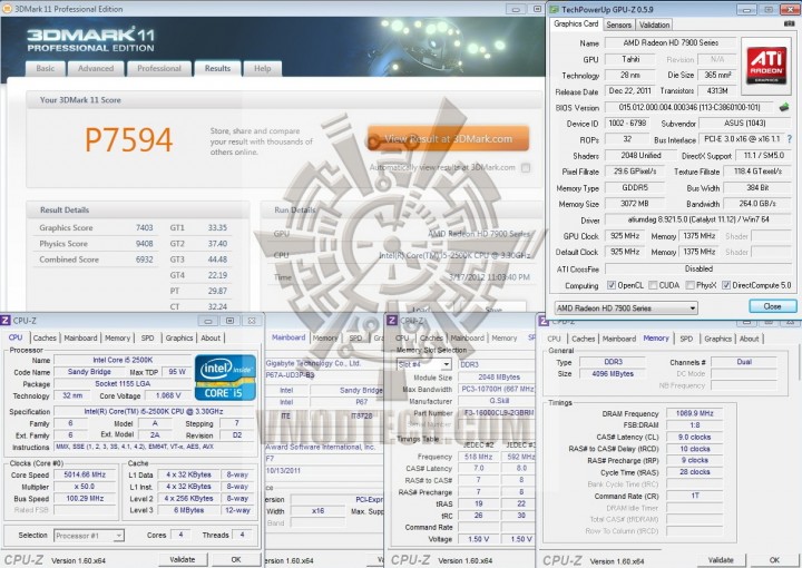 11 720x510 ASUS AMD Radeon HD7970 Review