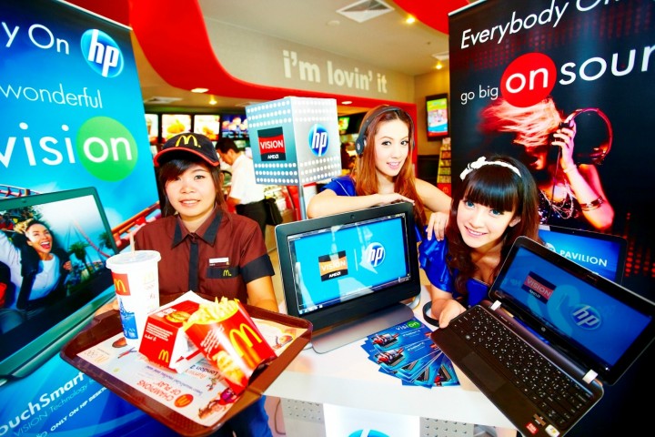 hp amd mcd cobranding camapign 2 720x480 เอชพี จับมือ เอเอ็มดี และแมคโดนัลด์ ส่งแคมเปญโคแบรนดิ้งสร้างการเรียนรู้นวัตกรรมแบบตรงจุด