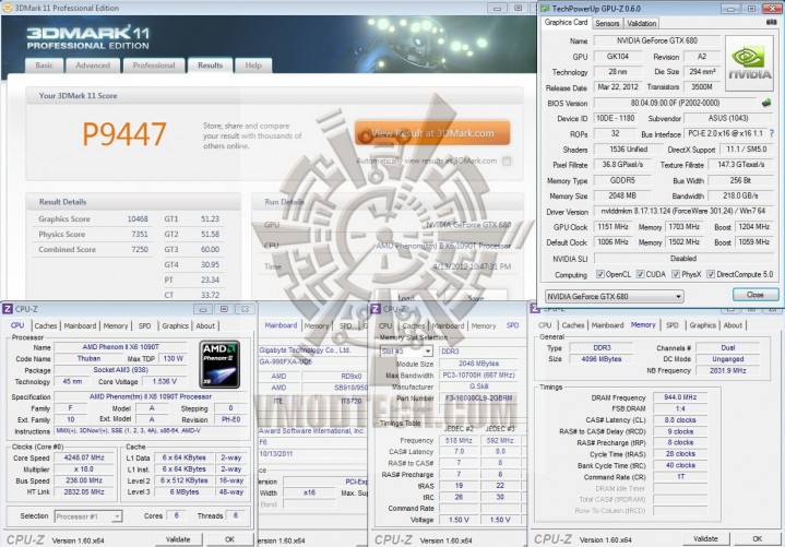 11 1151 719x501 ASUS GEFORCE GTX 680 Review