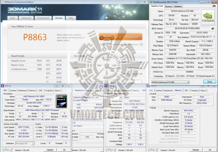 11 719x502 ASUS GEFORCE GTX 680 Review