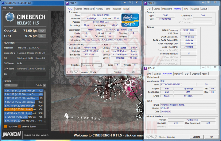 c115 720x459 3rd Generation Intel® Core™ i7 3770K Processor with msi Z77A GD65