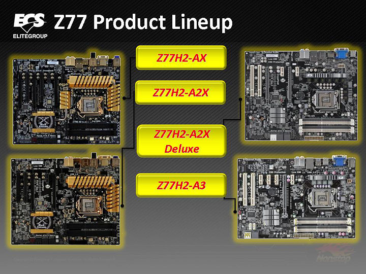 slide13 ECS Z77H2 AX Black Extreme Golden Board Review