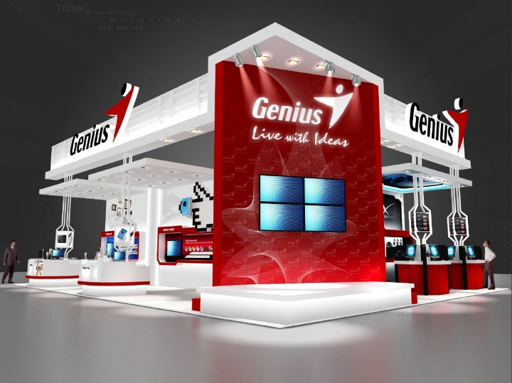 genius 2012 720x539 Genius ร่วมออกบูธในงาน Computex Taipei 2012 จัดแสดงอุปกรณ์ GX Gaming Series และสองดาวเด่นในสายการผลิต