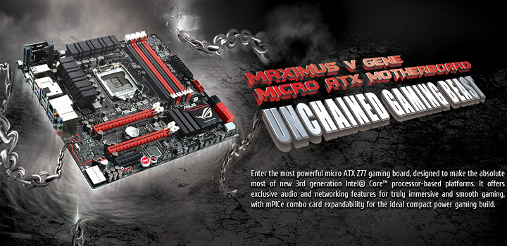 3 ASUS ROG Maximus V GENE Motherboard Review