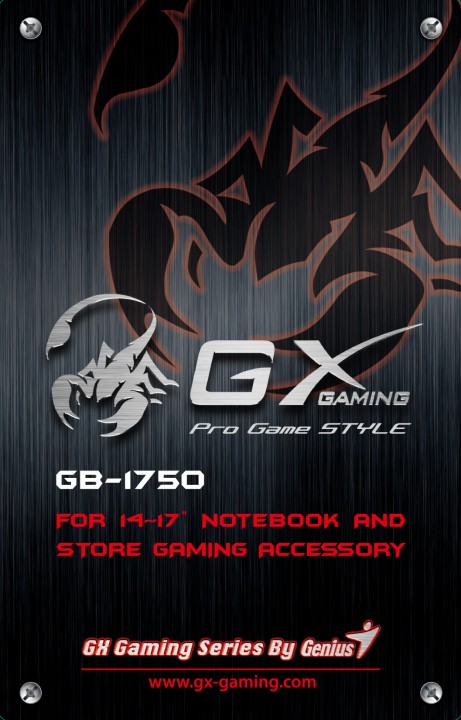 gb 1750 card 461x720 GB 1750 GX Gaming Backpack เป้สำหรับเกมเมอร์ตัวจริง !!