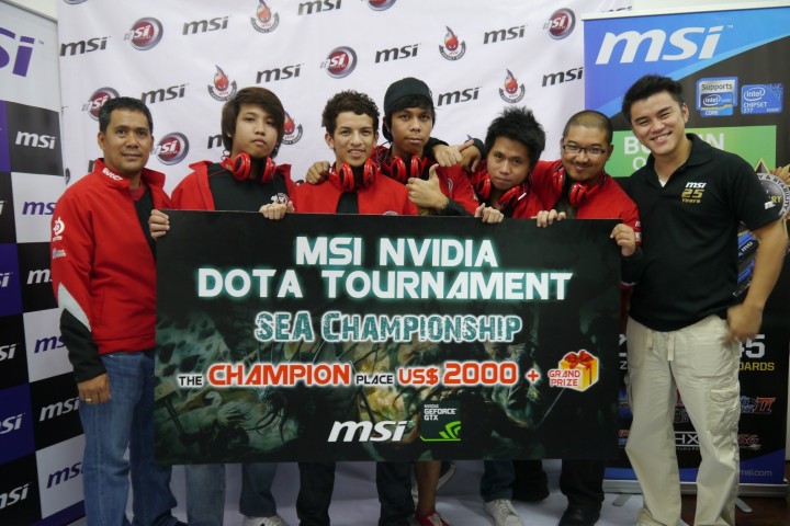 p1040168 720x480 MSI NVIDIA DOTA TOURNAMENT Winners