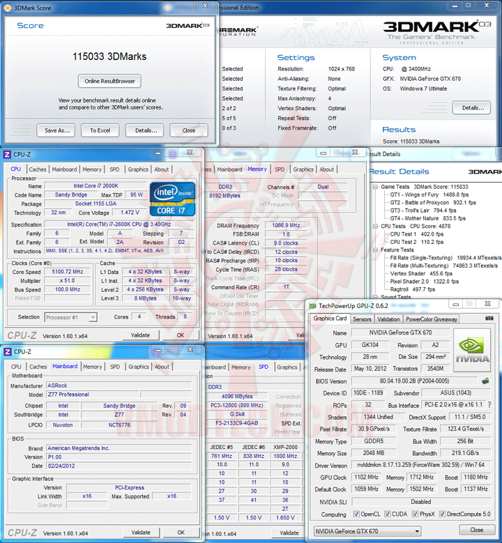 03x ASUS GEFORCE GTX 670 DirectCU II TOP Review