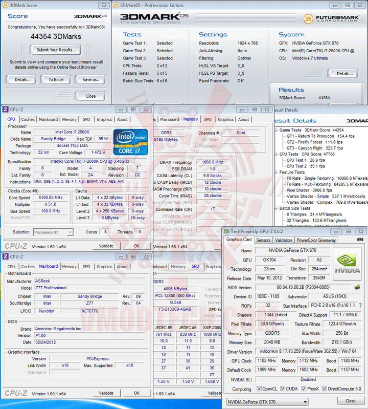 05x ASUS GEFORCE GTX 670 DirectCU II TOP Review