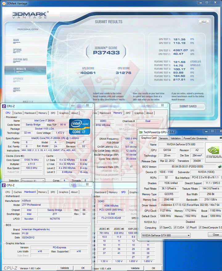 07 2 680 ASUS GEFORCE GTX 670 DirectCU II TOP Review