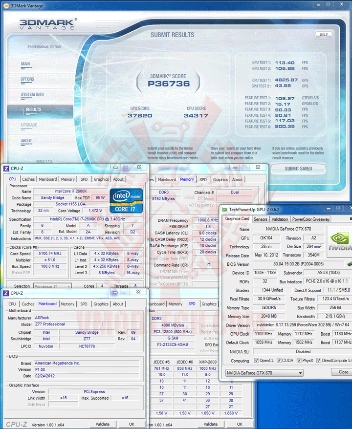 07x ASUS GEFORCE GTX 670 DirectCU II TOP Review