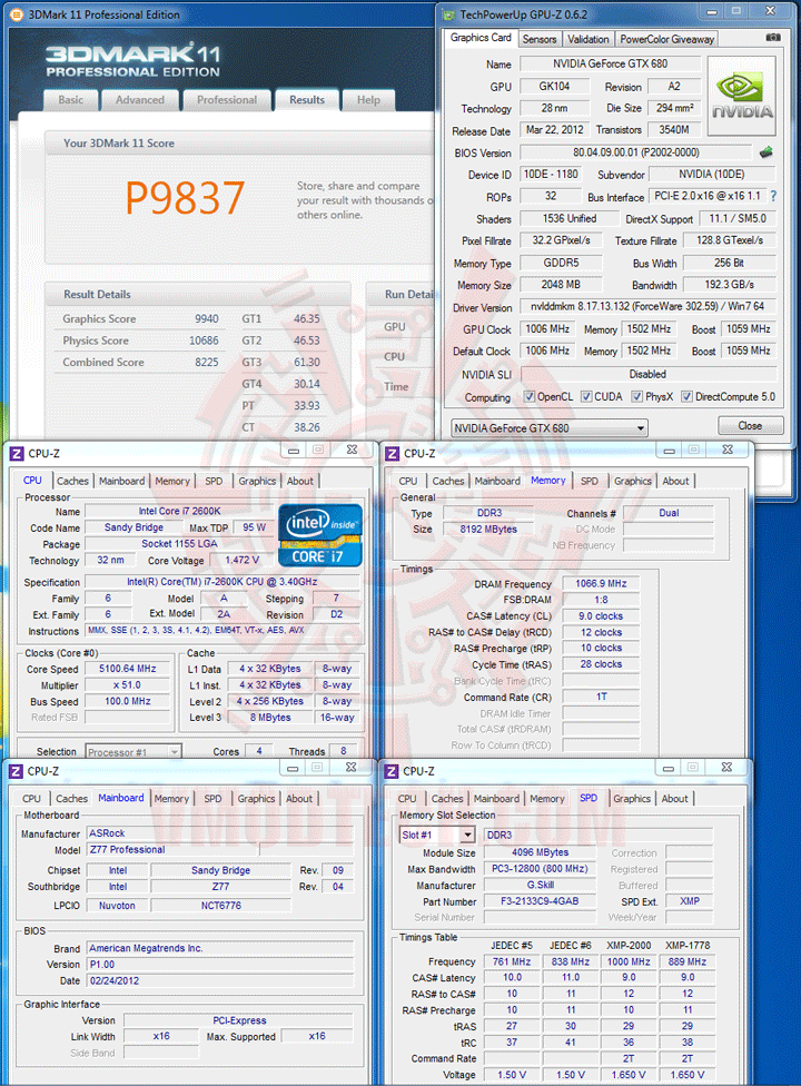 11 1 680 ASUS GEFORCE GTX 670 DirectCU II TOP Review