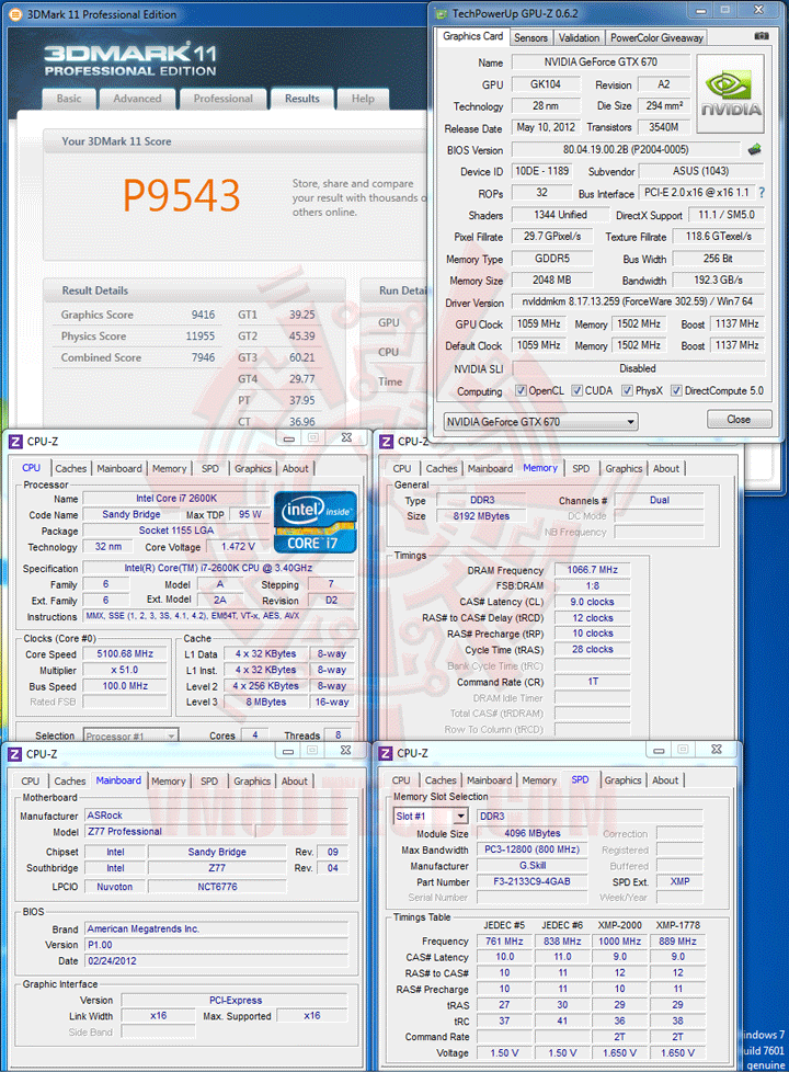 11d ASUS GEFORCE GTX 670 DirectCU II TOP Review