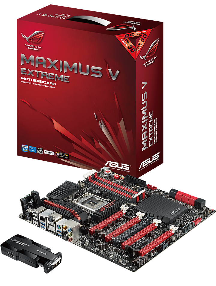 rog maximus v extreme motherboard with ockey ASUS ROG COMPUTEX Press Conference 2012