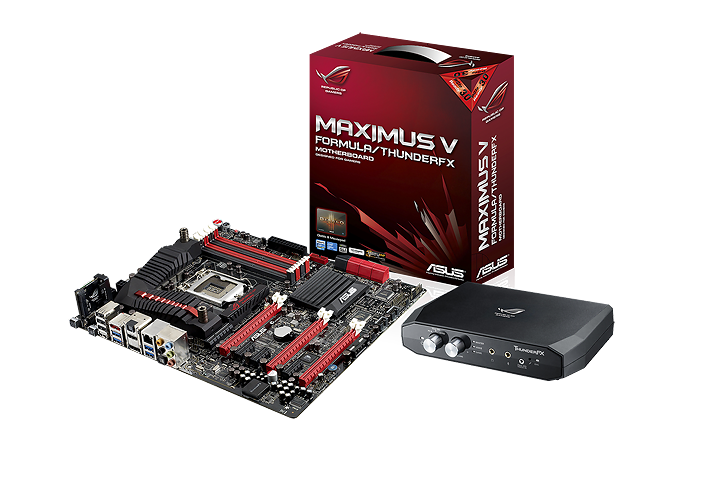 rog maximus v formula with thunderfx ASUS ROG COMPUTEX Press Conference 2012