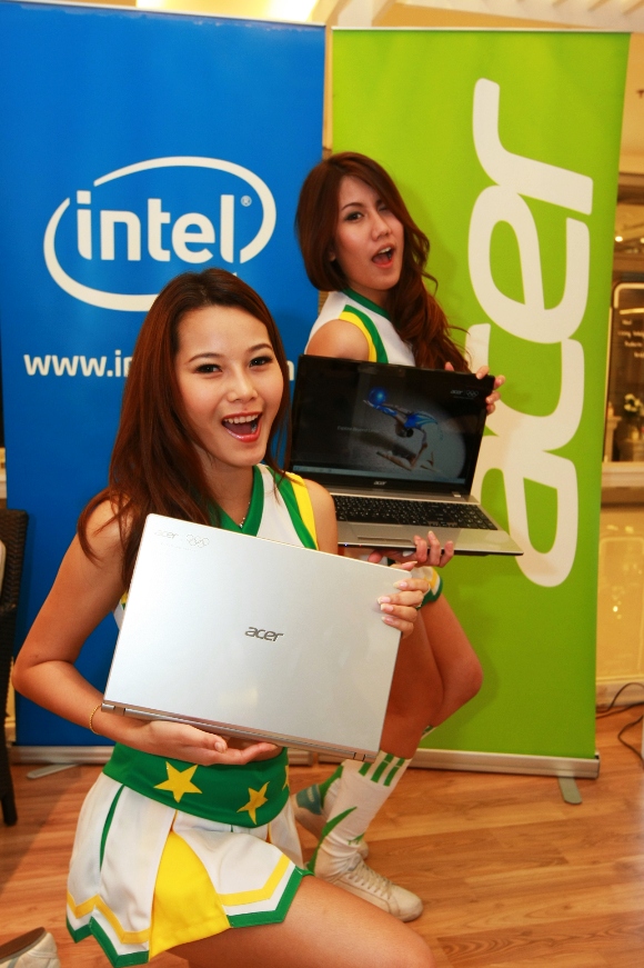 acer olympic 1 2 เอเซอร์ จับมือ อินเทล เปิดตัวโน้ตบุ๊ก Acer Aspire V3 ประทับโลโก้ โอลิมปิก 2012 เอกสิทธิ์เพียงหนึ่งเดียว