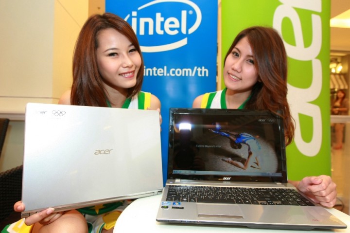 acer olympic 1 5 720x479 เอเซอร์ จับมือ อินเทล เปิดตัวโน้ตบุ๊ก Acer Aspire V3 ประทับโลโก้ โอลิมปิก 2012 เอกสิทธิ์เพียงหนึ่งเดียว