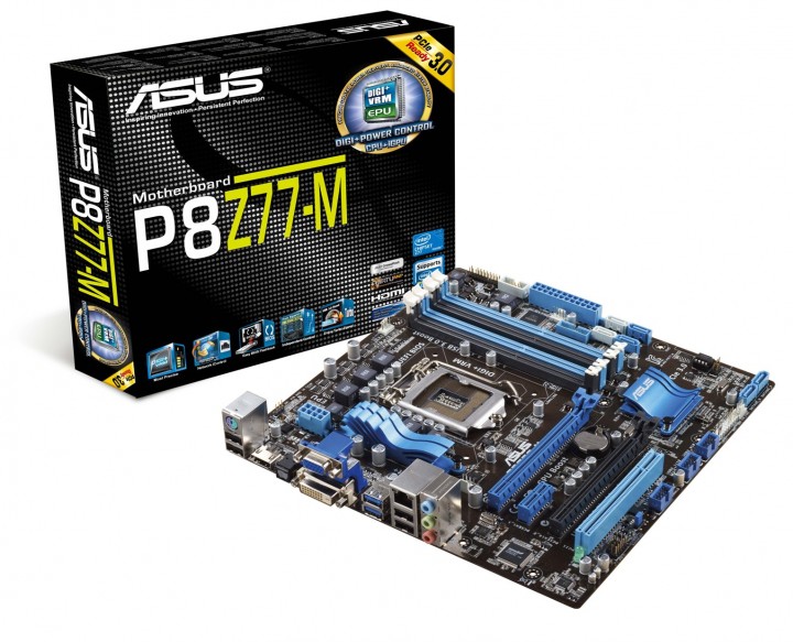 asus pr p8z77 m for email 720x583 สุดยอดมาเธอร์บอร์ด ASUS P8Z77 M เขย่าวงการไอที ด้วยการรับรองประสิทธิภาพ WHQL Windows 8 Certification ครั้งแรกของโลก