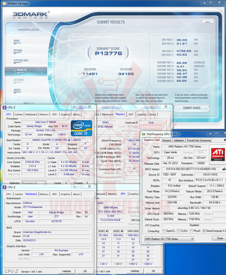 07 3 ASUS Radeon HD 7750 1GB DDR5 Review