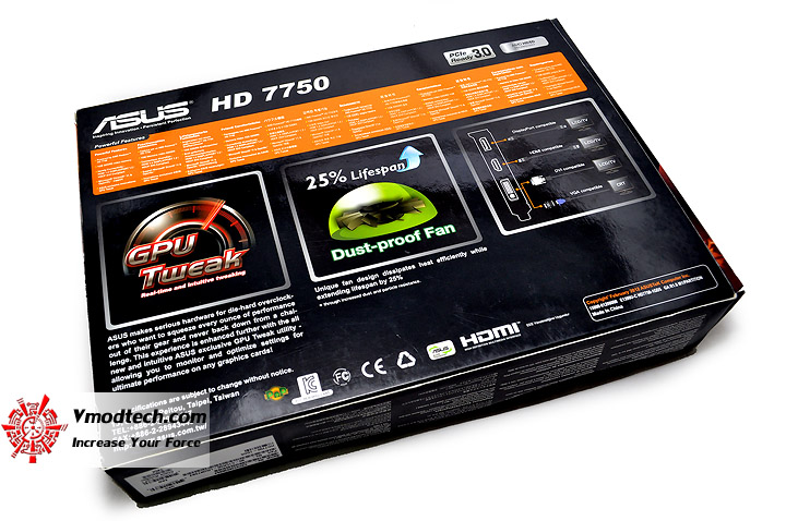 dsc 0042 ASUS Radeon HD 7750 1GB DDR5 Review