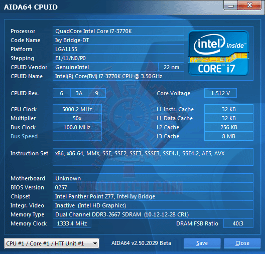 ed1 ASUS ROG MAXIMUS V EXTREME with 3rd Generation Intel® Core™ i7 3770K Retail Box